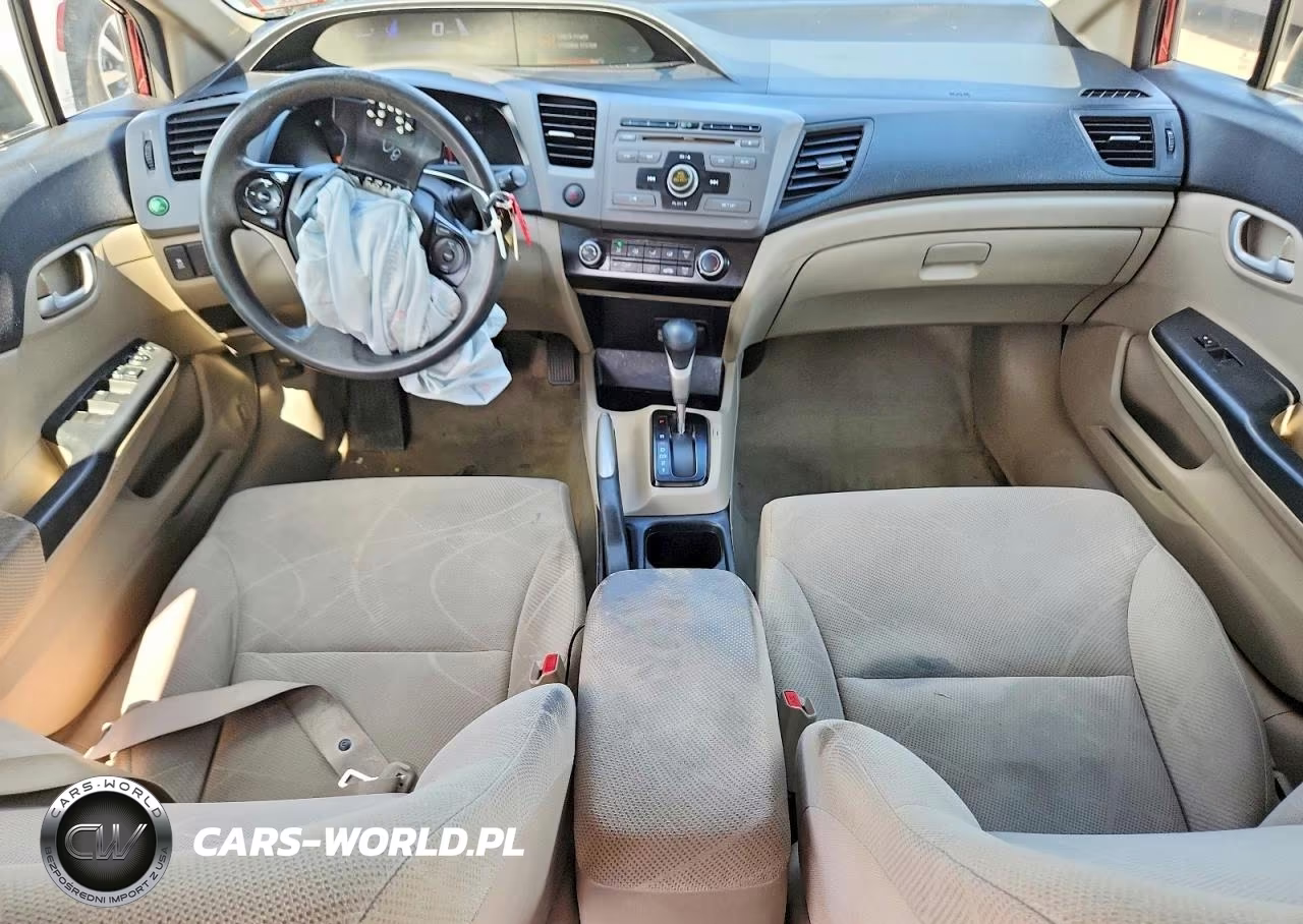 2012 Honda Civic Lx VIN:19XFB2F52CE317664 - 8