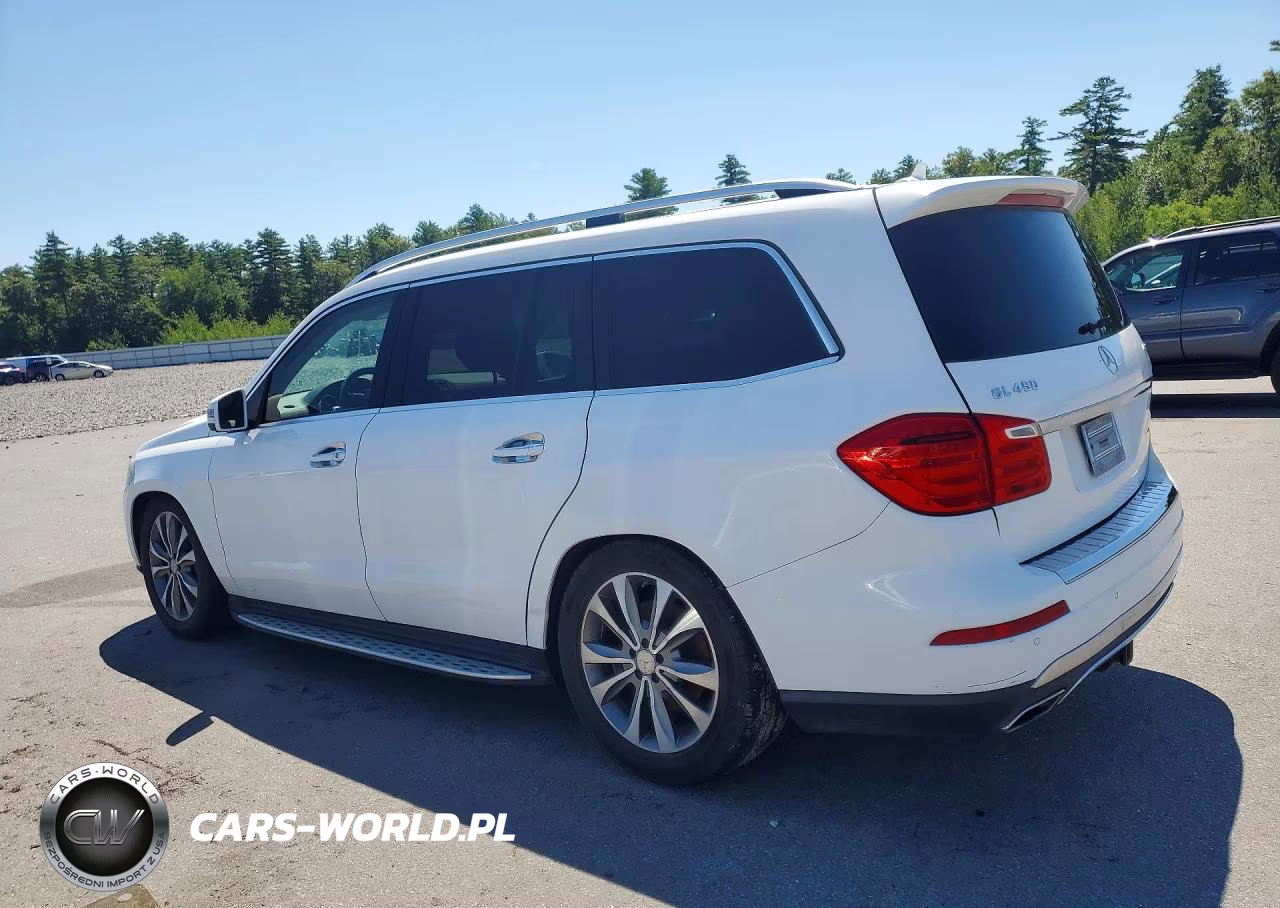 2014 Mercedes-Benz Gl 450 4Matic VIN:4JGDF7CE6EA291875 - 2