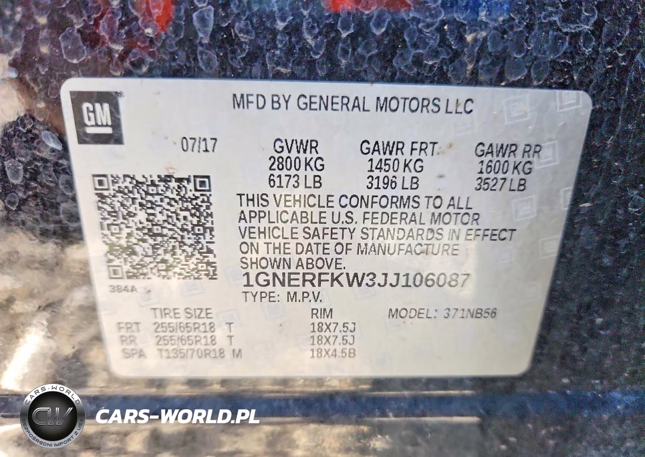 2018 Chevrolet Traverse Ls VIN:1GNERFKW3JJ106087 - 13