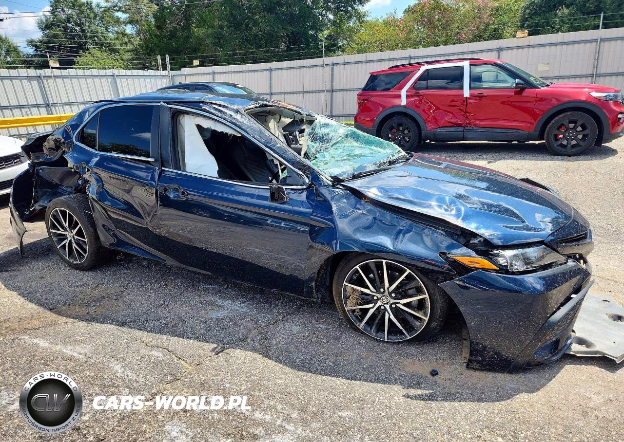 2021 Toyota Camry Se VIN:4T1G11AK0MU549791 - 4
