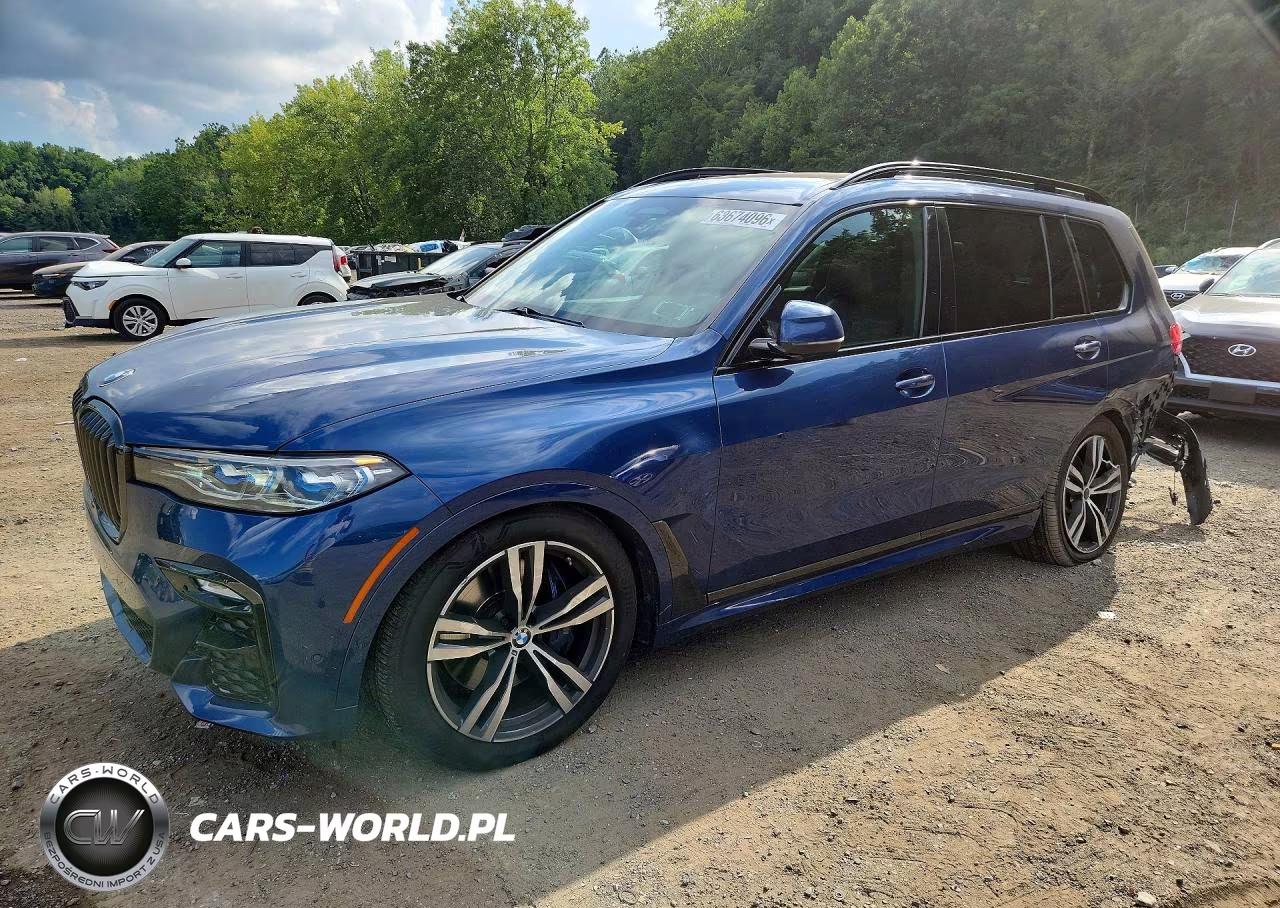 2020 BMW X7 M50I VIN:5UXCX6C01L9C67608 - 1