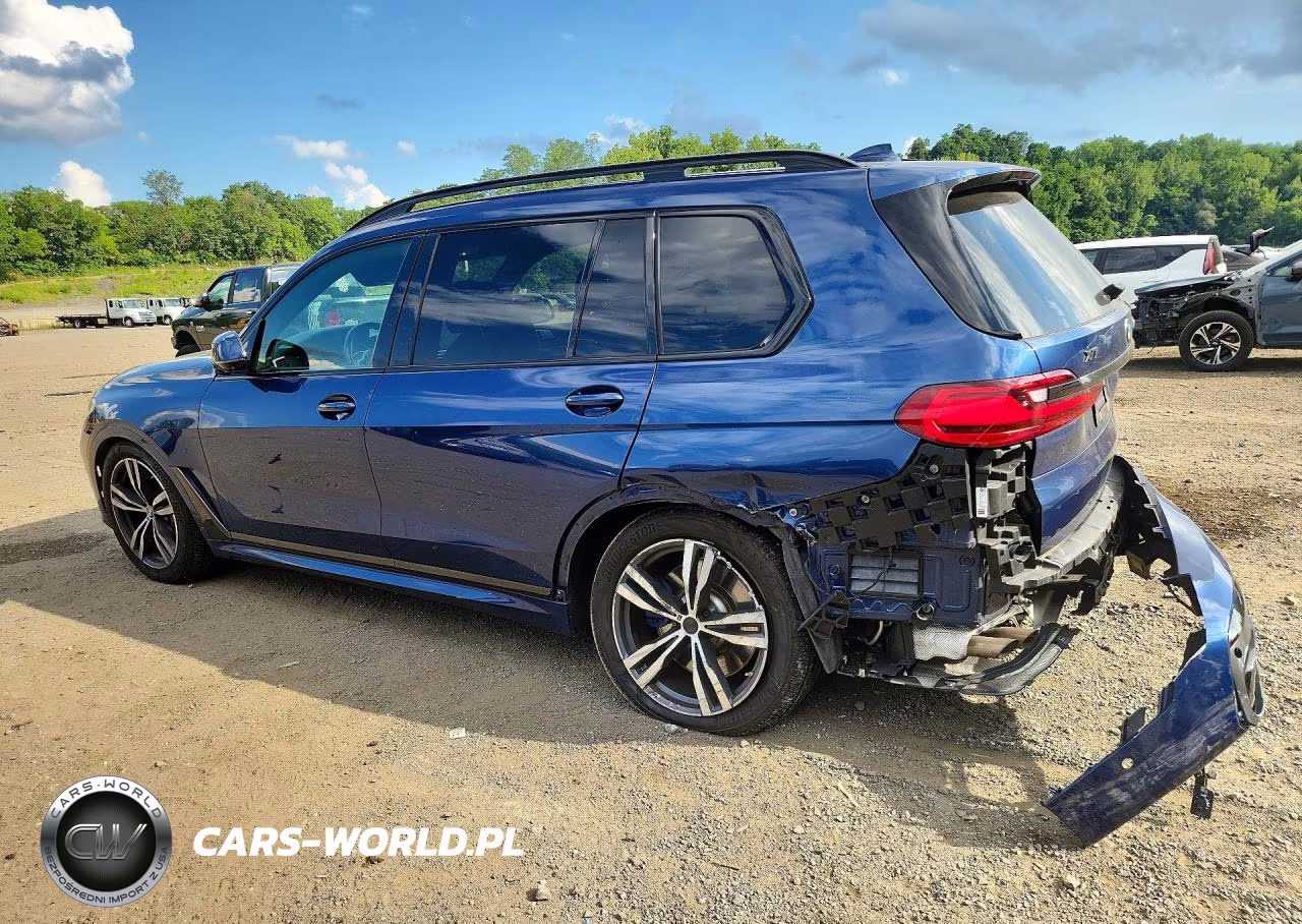 2020 BMW X7 M50I VIN:5UXCX6C01L9C67608 - 2