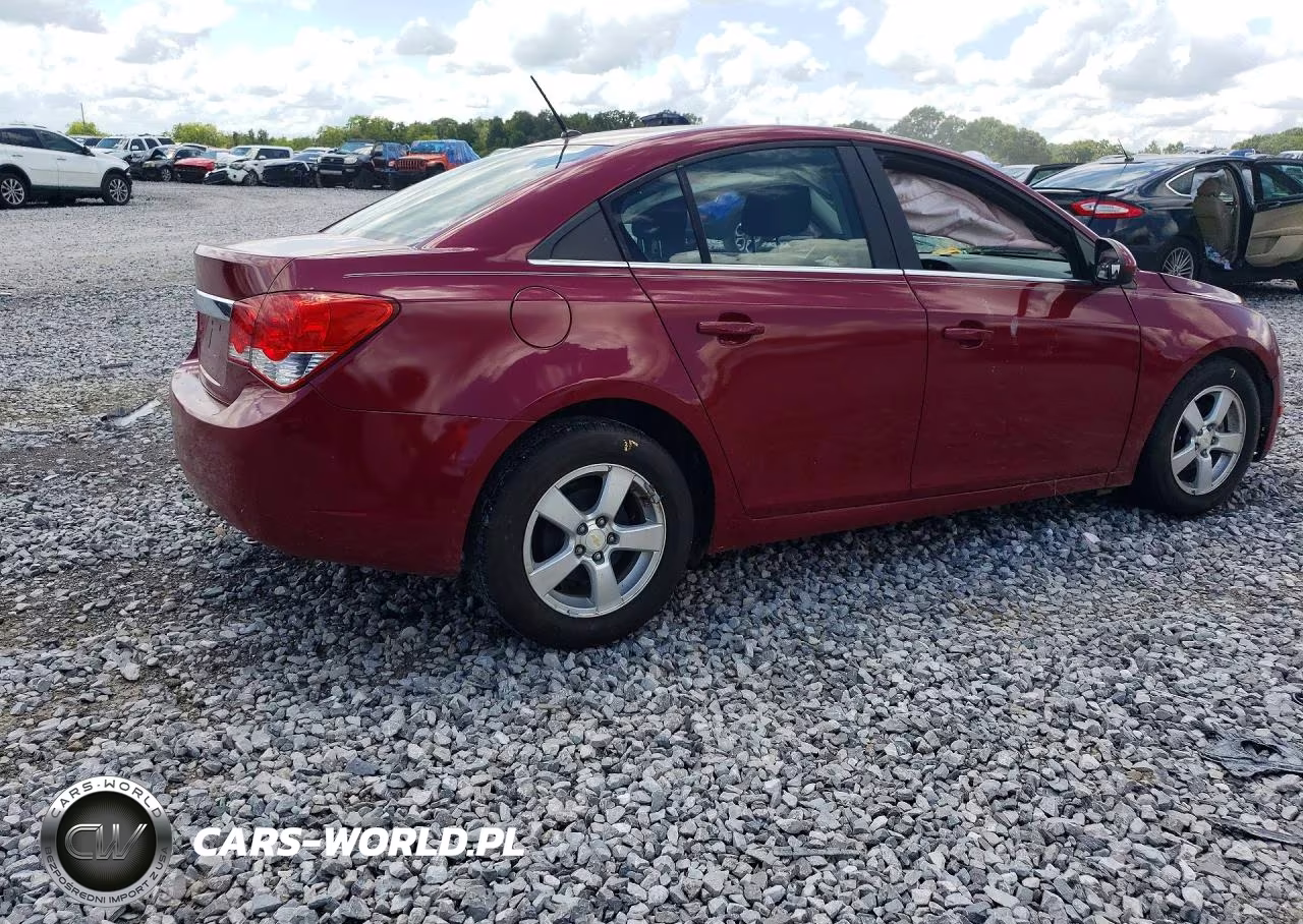 2011 Chevrolet Cruze Lt VIN:1G1PE5S99B7258612 - 3