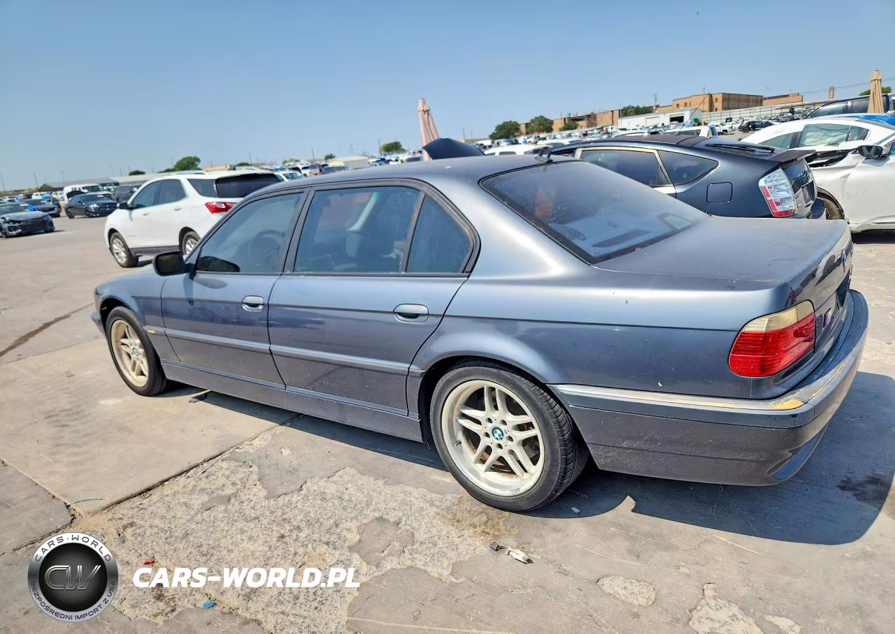 2001 BMW 740 Il VIN:WBAGH834X1DP18182 - 2