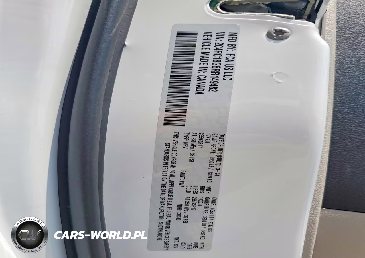 2024 Chrysler Pacifica Touring L VIN:2C4RC1BG6RR149482 - 14