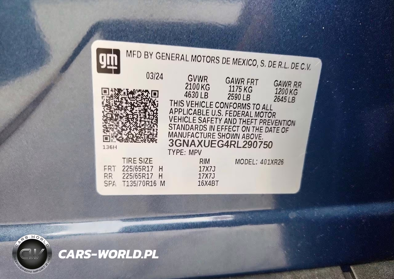 2024 Chevrolet Equinox Lt VIN:3GNAXUEG4RL290750 - 13