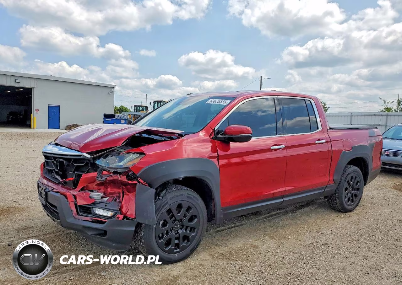 2022 Honda Ridgeline Rtl VIN:5FPYK3F78NB012903 - 1