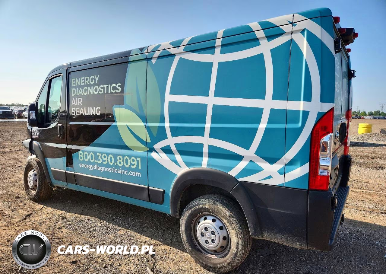 2022 Ram Promaster 1500 Delivery Van VIN:3C6LRVAG7NE109394 - 2