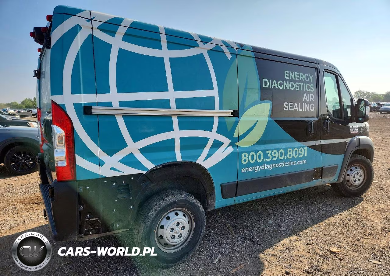 2022 Ram Promaster 1500 Delivery Van VIN:3C6LRVAG7NE109394 - 3