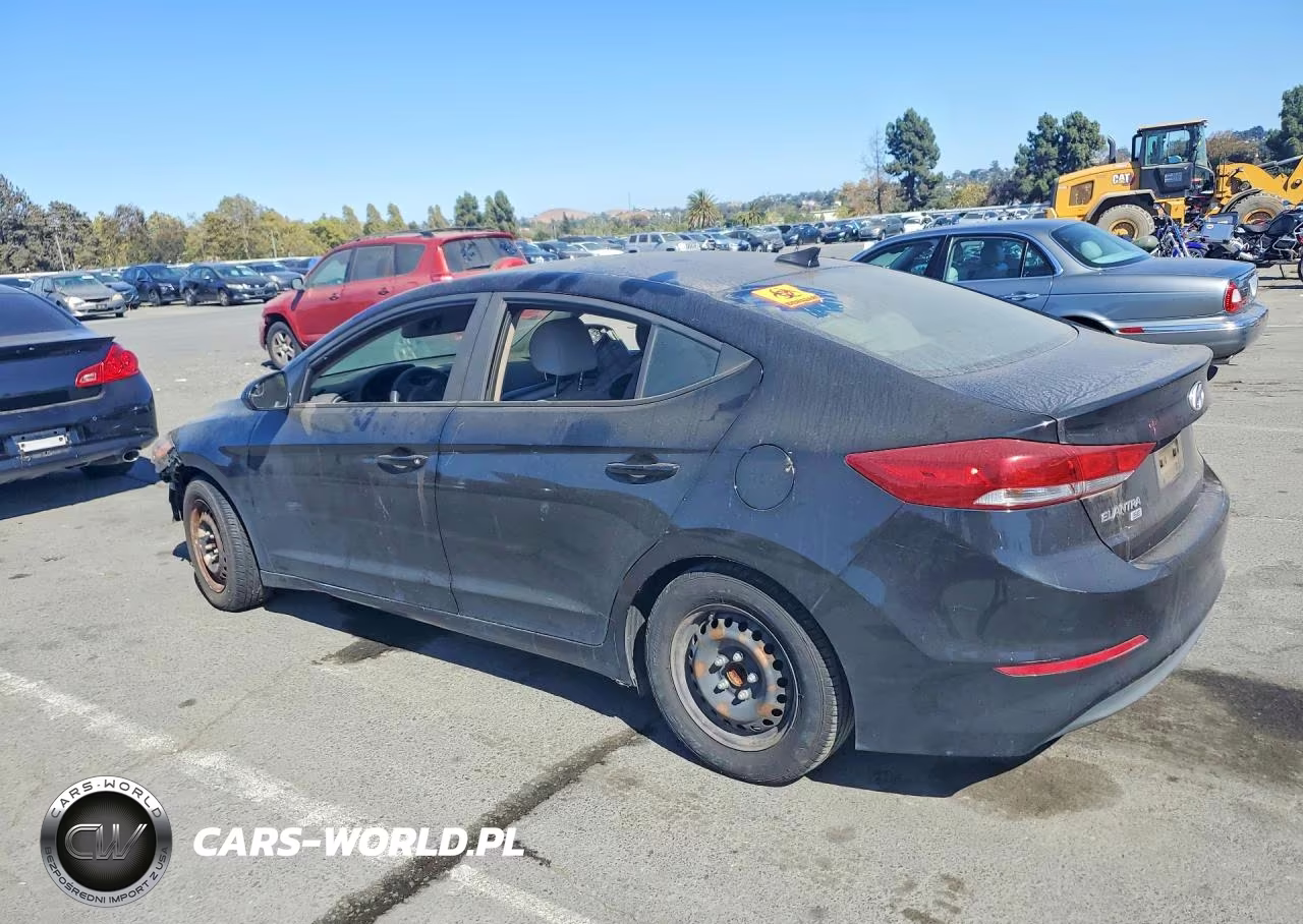 2017 Hyundai Elantra Se VIN:KMHD74LF1HU372127 - 2