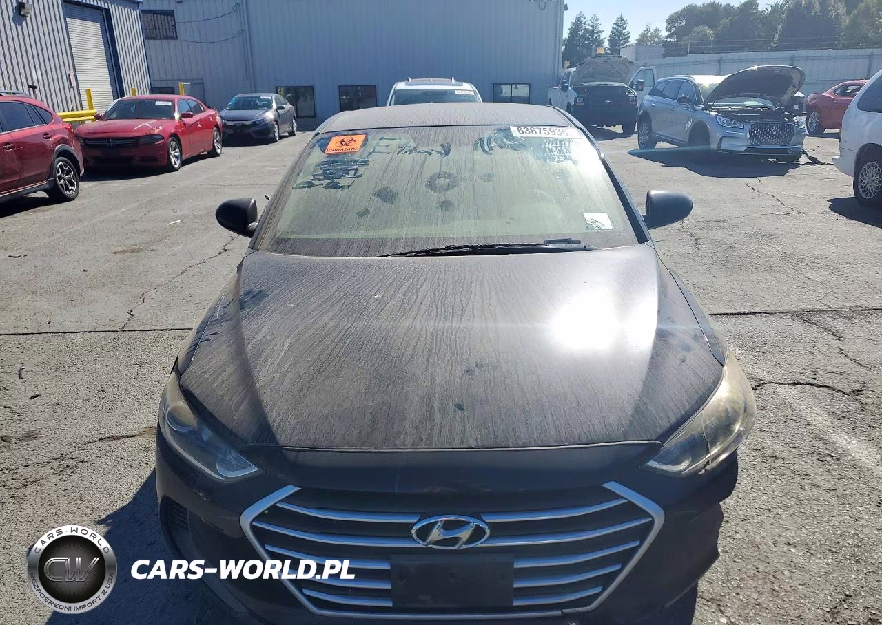2017 Hyundai Elantra Se VIN:KMHD74LF1HU372127 - 5