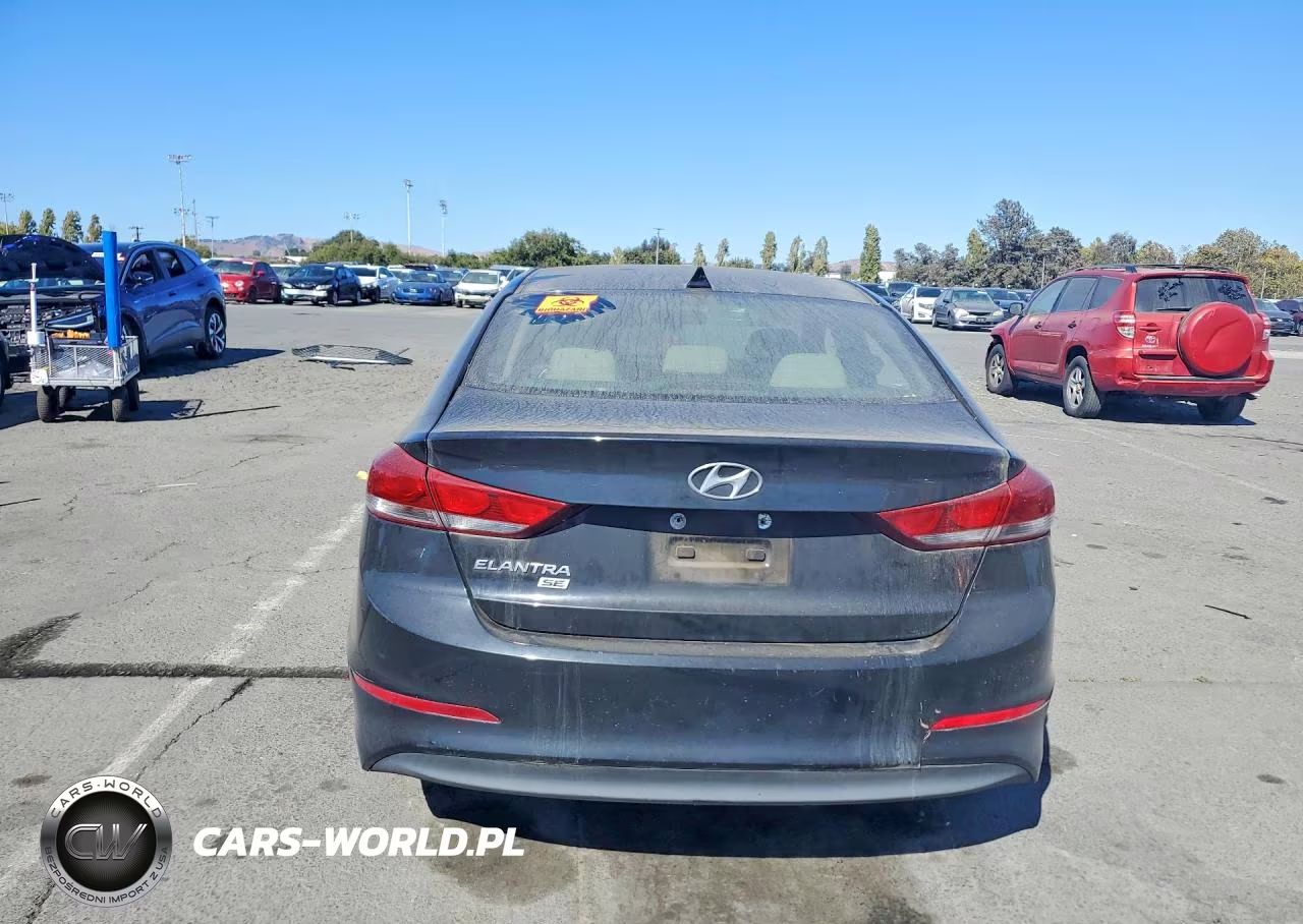 2017 Hyundai Elantra Se VIN:KMHD74LF1HU372127 - 6