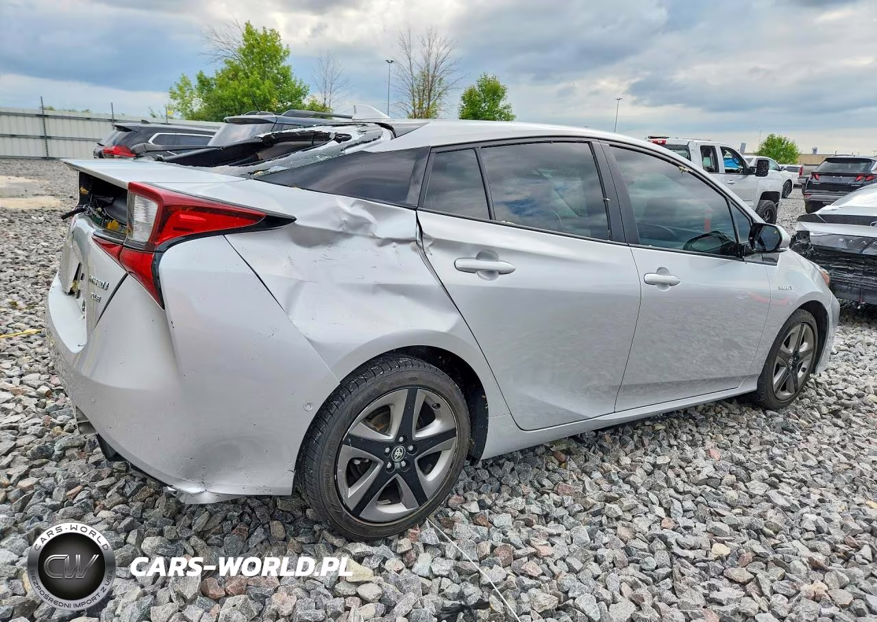 2019 Toyota Prius Xle VIN:JTDKARFU2K3090385 - 3