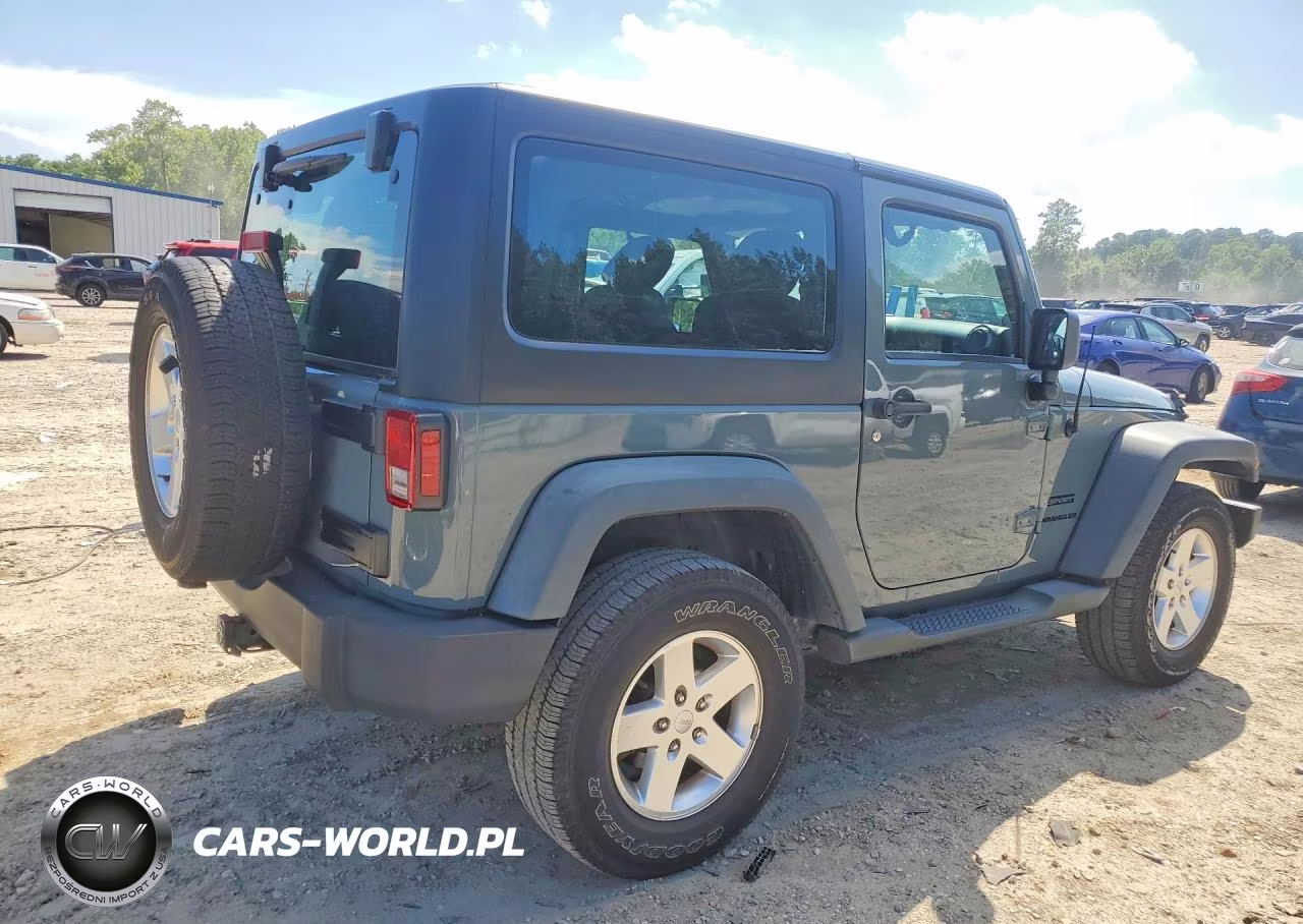 2014 Jeep Wrangler Sport VIN:1C4AJWAG8EL107237 - 3