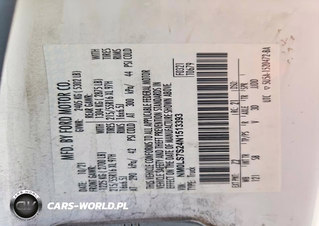 2022 Ford Transit Connect Xl Delivery Van VIN:NM0LS7S24N1513393 - 14