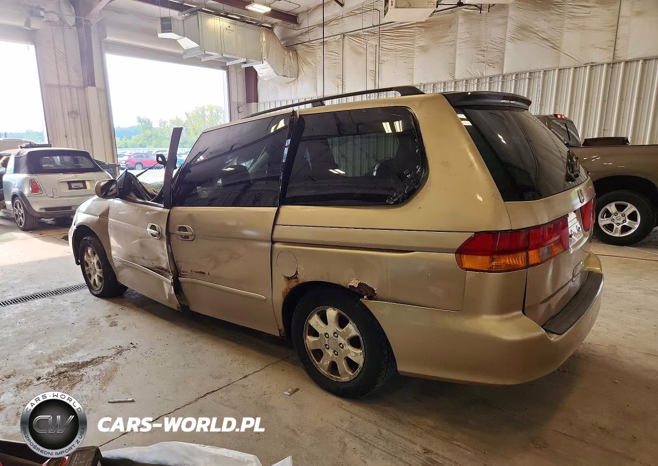 2002 Honda Odyssey Ex VIN:2HKRL18612H542341 - 2