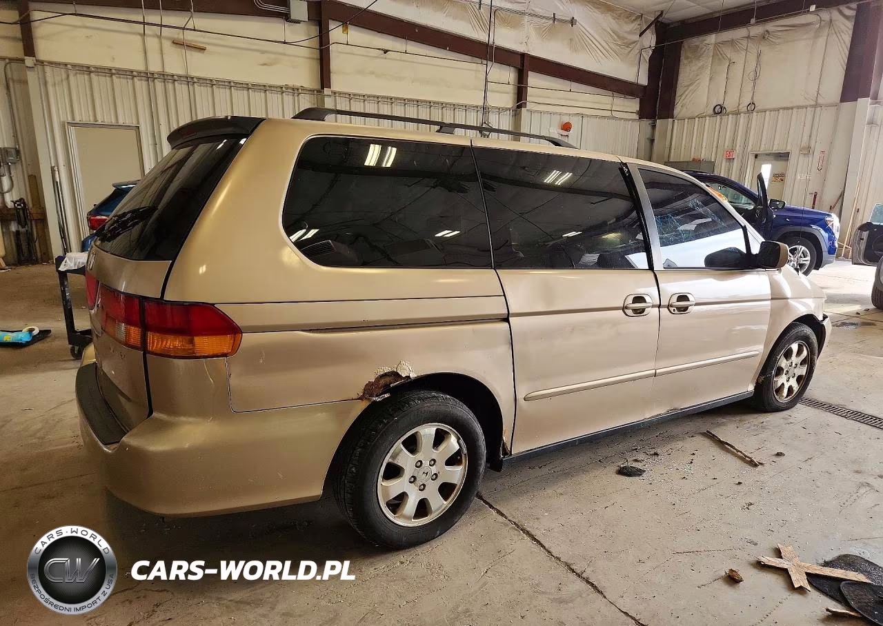 2002 Honda Odyssey Ex VIN:2HKRL18612H542341 - 3