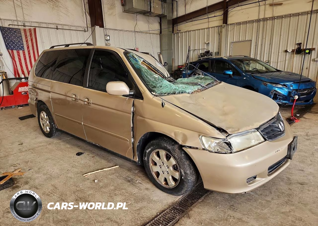 2002 Honda Odyssey Ex VIN:2HKRL18612H542341 - 4