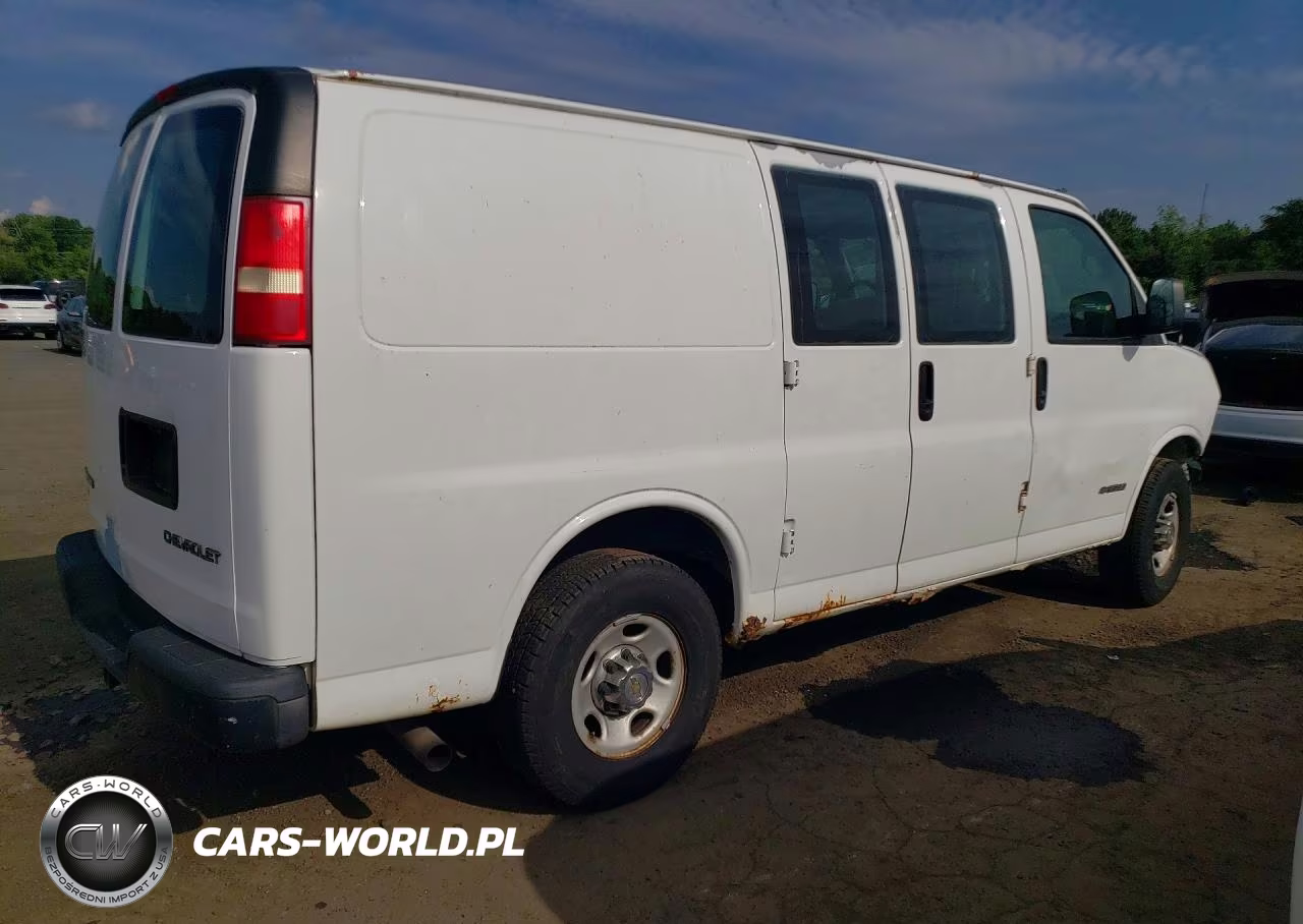 2005 Chevrolet Express 3500 Delivery Van VIN:1GCHG35V251122624 - 3
