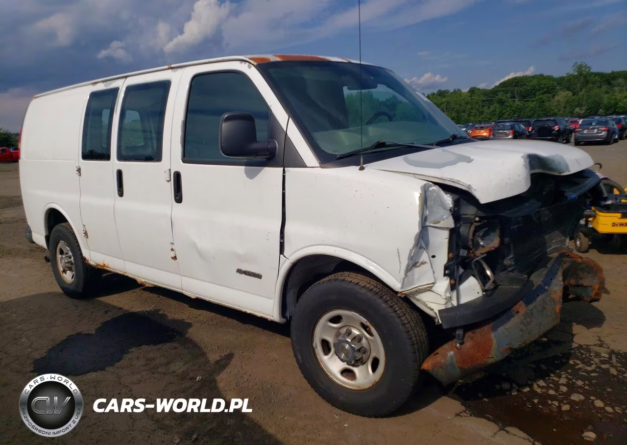 2005 Chevrolet Express 3500 Delivery Van VIN:1GCHG35V251122624 - 4