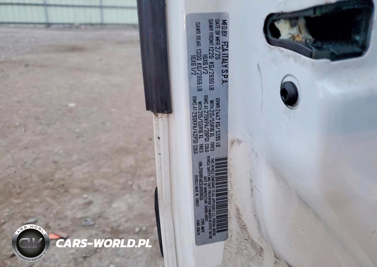2020 Ram Promaster City St Delivery Van VIN:ZFBHRFAB3L6R60655 - 13