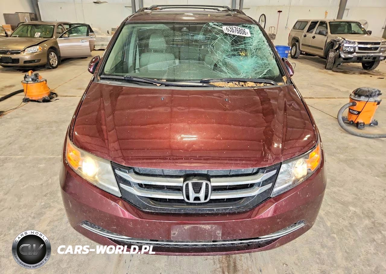 2014 Honda Odyssey Exl VIN:5FNRL5H63EB030610 - 5