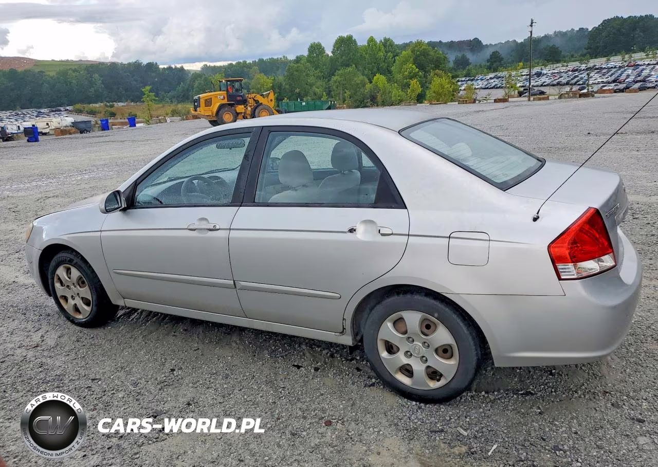 2009 Kia Spectra Lx VIN:KNAFE221095590968 - 2
