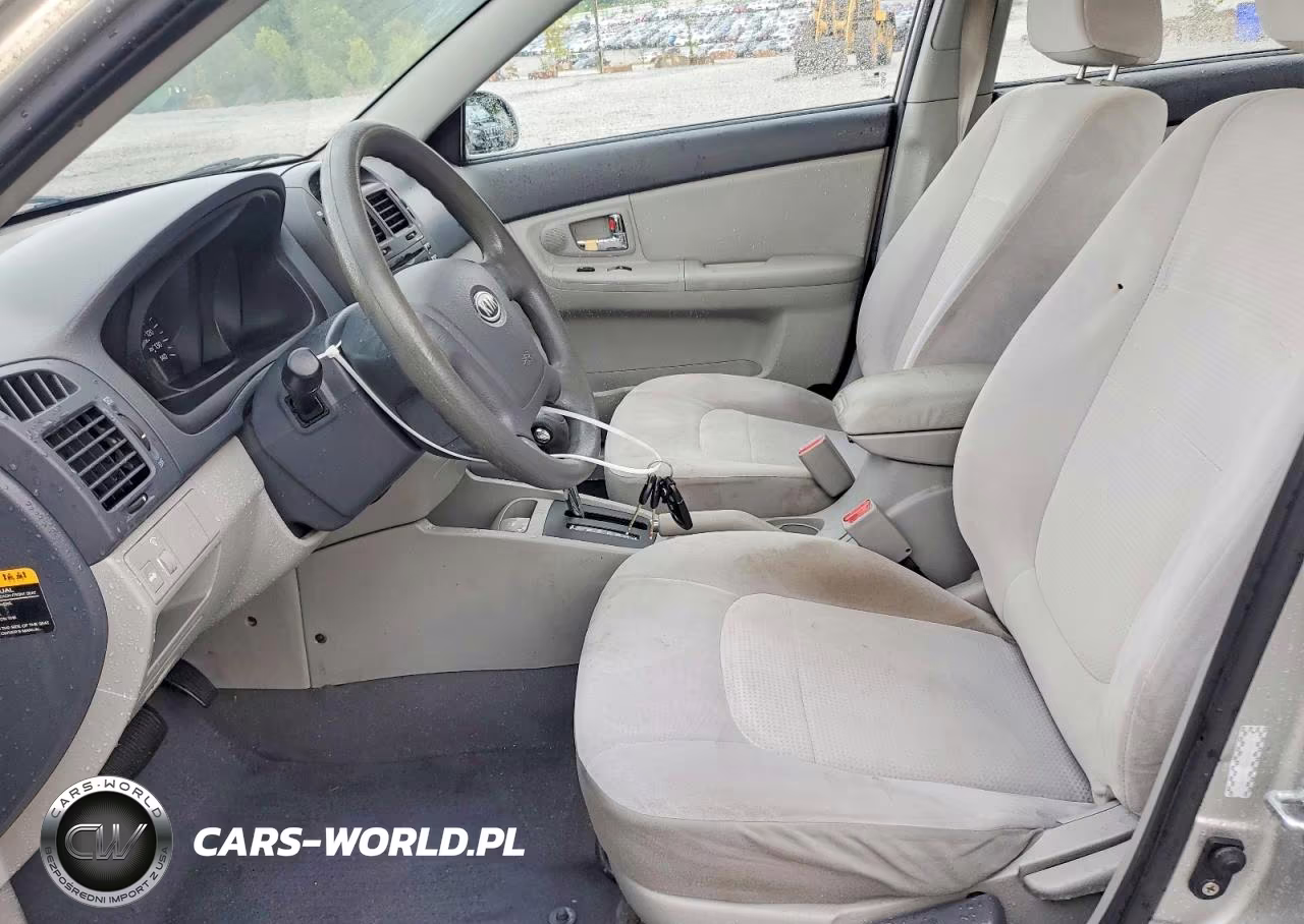 2009 Kia Spectra Lx VIN:KNAFE221095590968 - 7