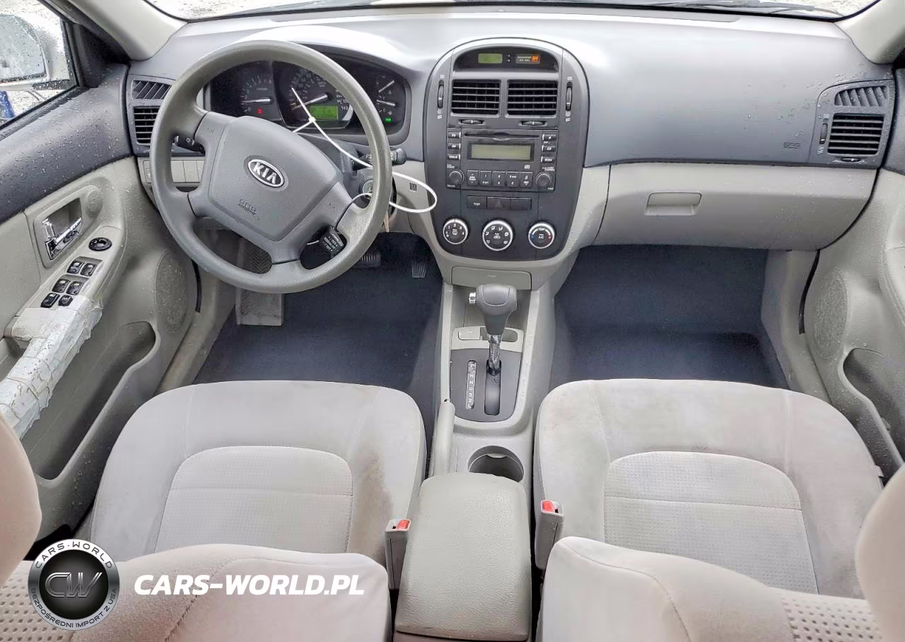 2009 Kia Spectra Lx VIN:KNAFE221095590968 - 8