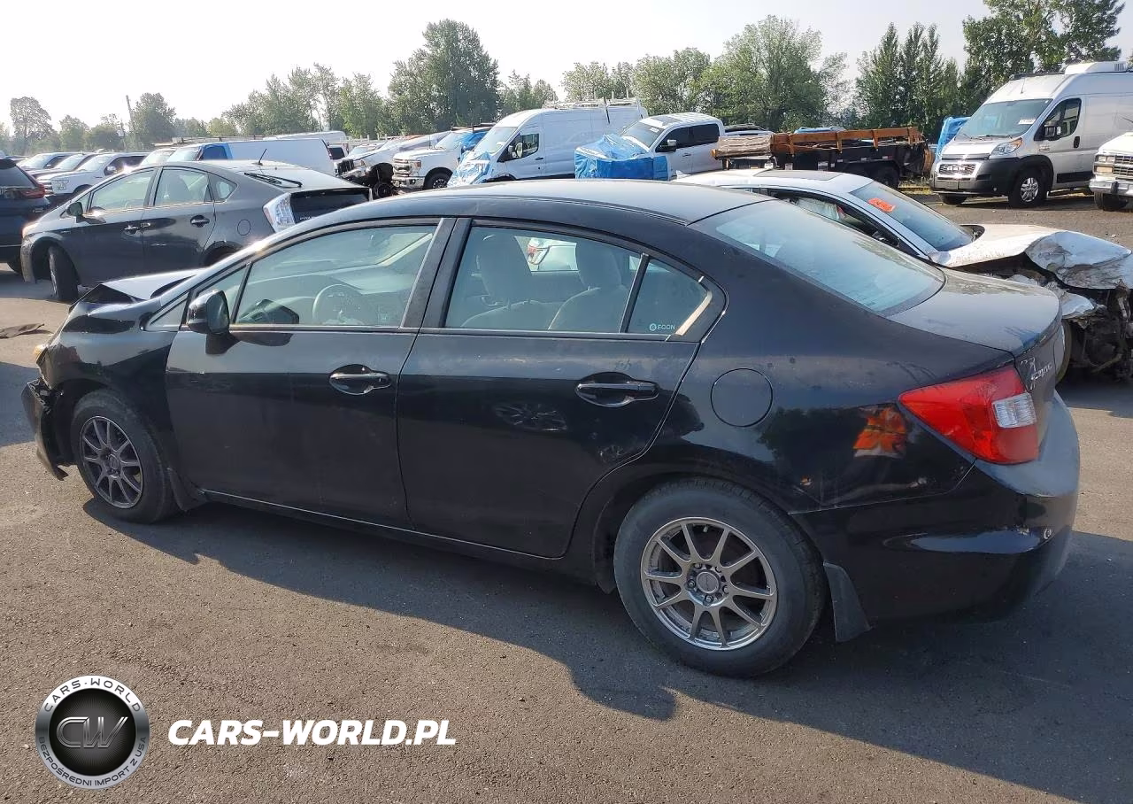 2012 Honda Civic Lx VIN:19XFB2F5XCE368975 - 2