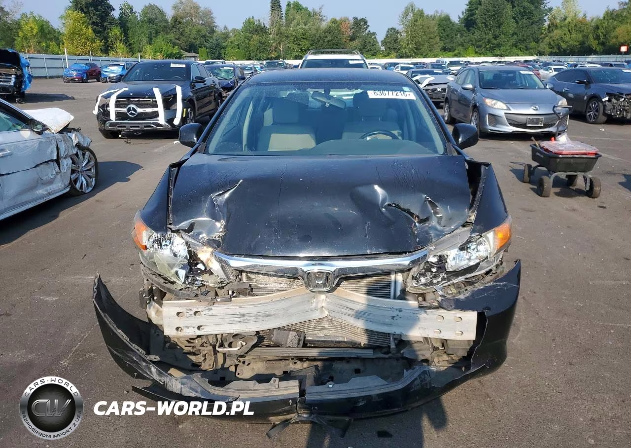 2012 Honda Civic Lx VIN:19XFB2F5XCE368975 - 5