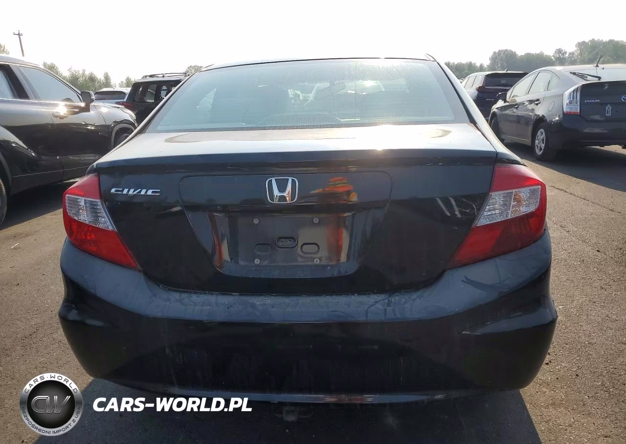 2012 Honda Civic Lx VIN:19XFB2F5XCE368975 - 6
