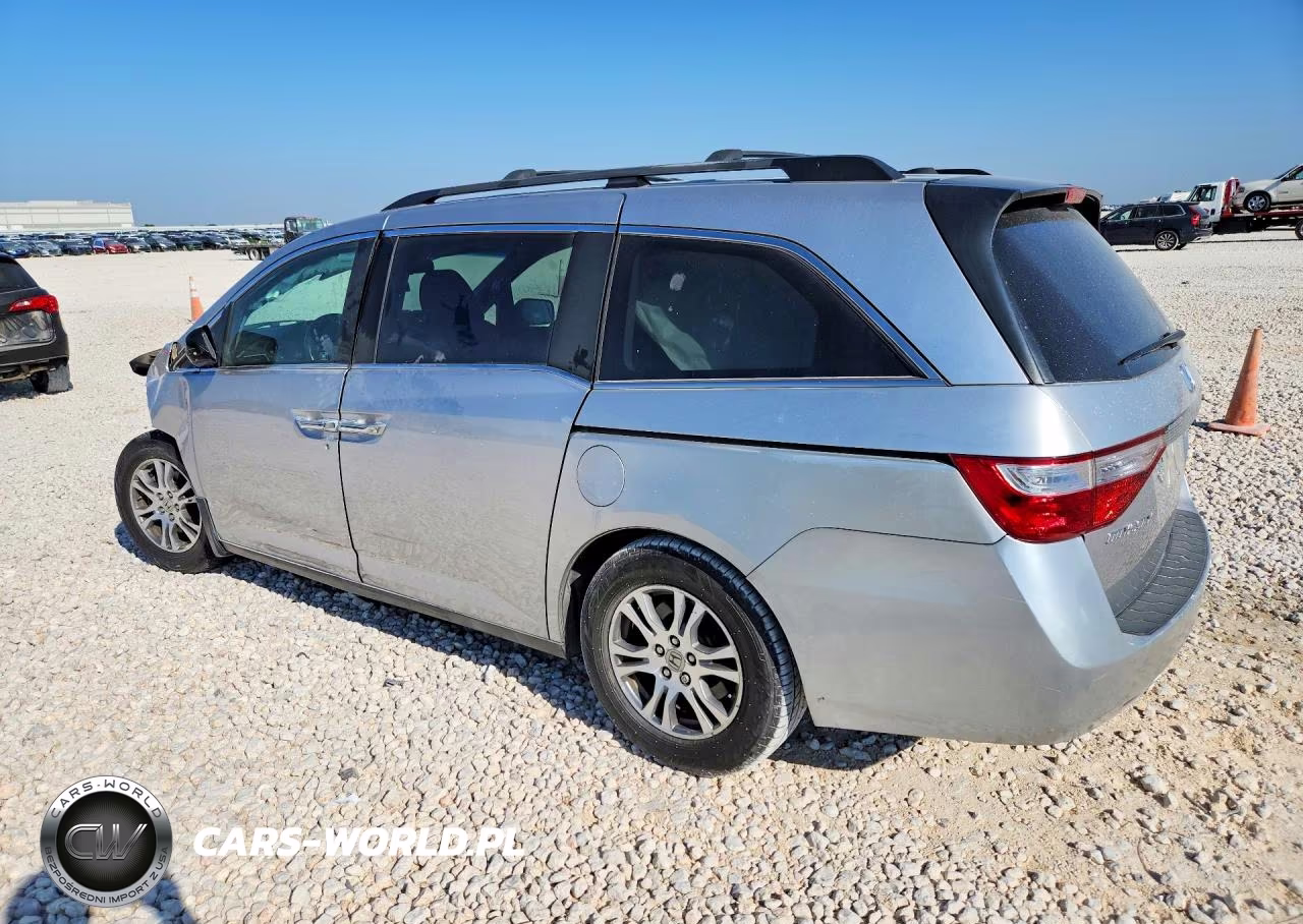 2012 Honda Odyssey Exl VIN:5FNRL5H63CB034153 - 2