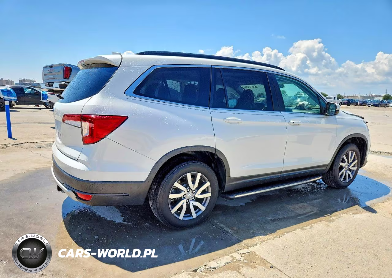2021 Honda Pilot Exl VIN:5FNYF5H57MB026875 - 3