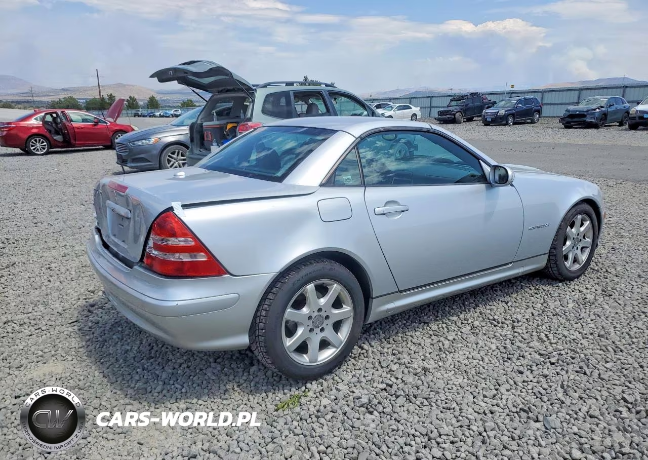 2002 Mercedes-Benz Slk 230 Kompressor VIN:WDBKK49FX2F262396 - 3