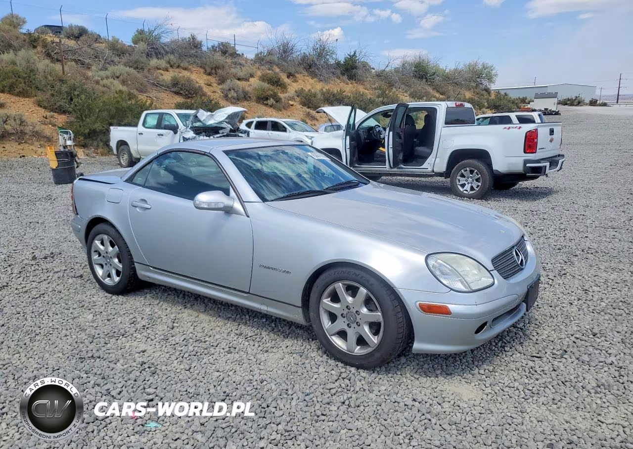 2002 Mercedes-Benz Slk 230 Kompressor VIN:WDBKK49FX2F262396 - 4