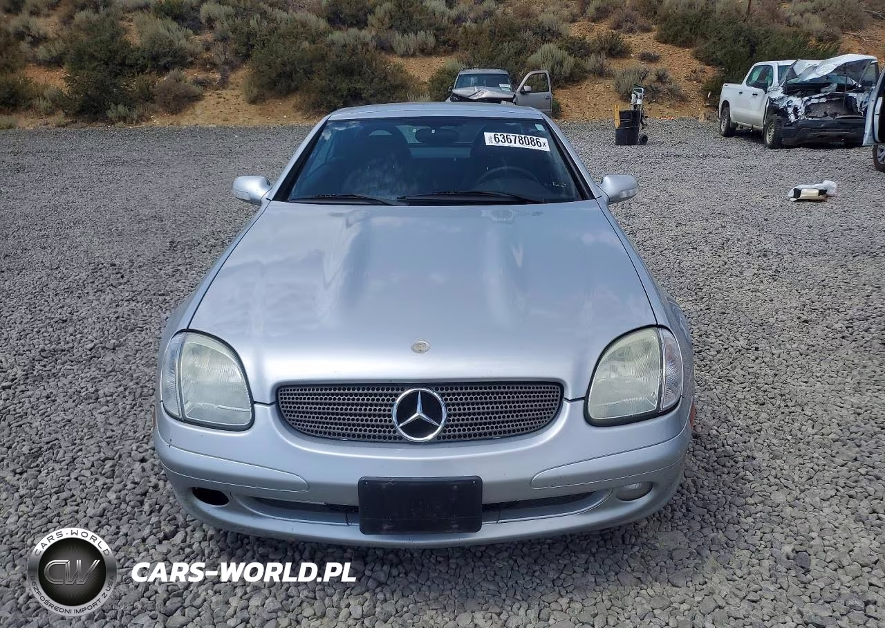2002 Mercedes-Benz Slk 230 Kompressor VIN:WDBKK49FX2F262396 - 5