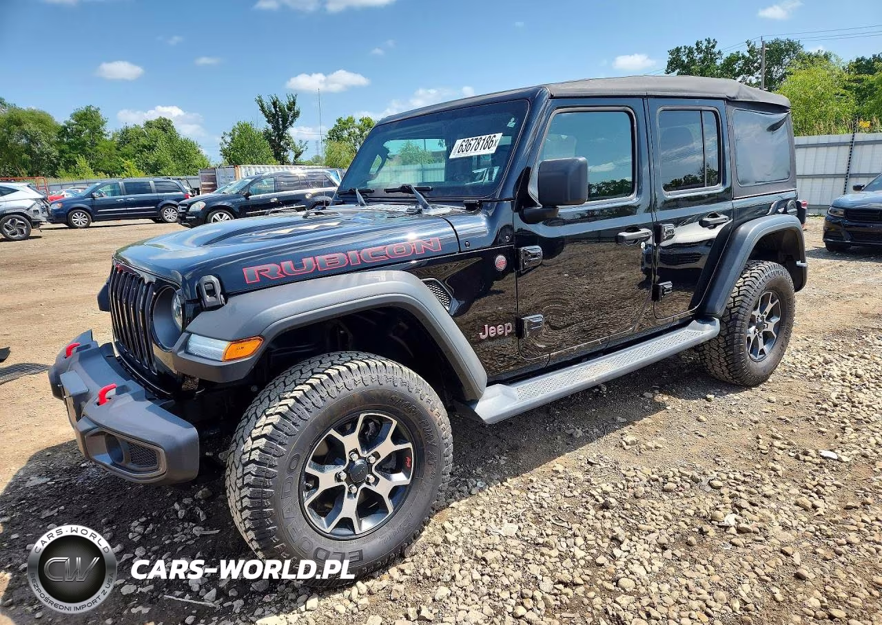 2019 Jeep Wrangler Unlimited Rubicon VIN:1C4HJXFN4KW519080 - 1