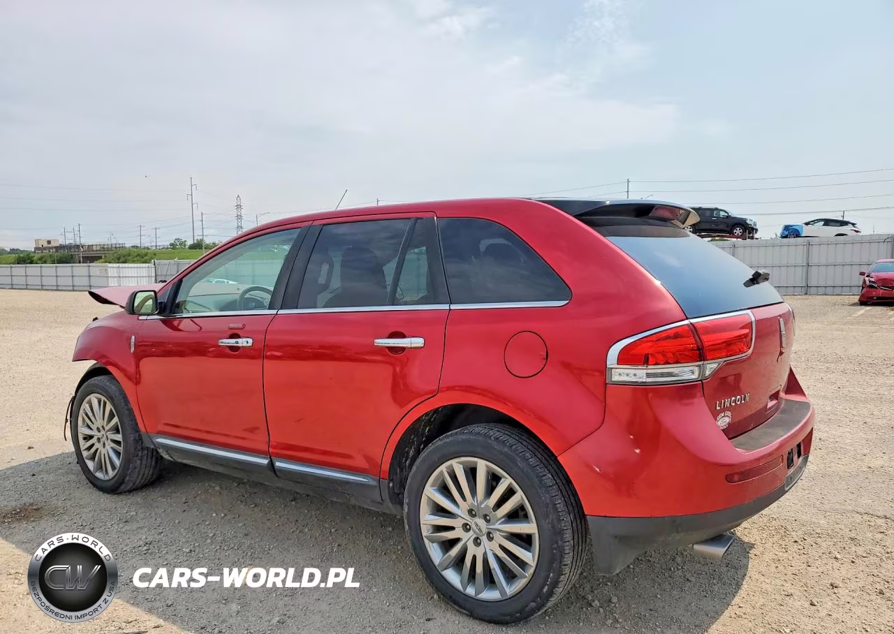 2011 Lincoln Mkx VIN:2LMDJ6JK5BBJ25692 - 2