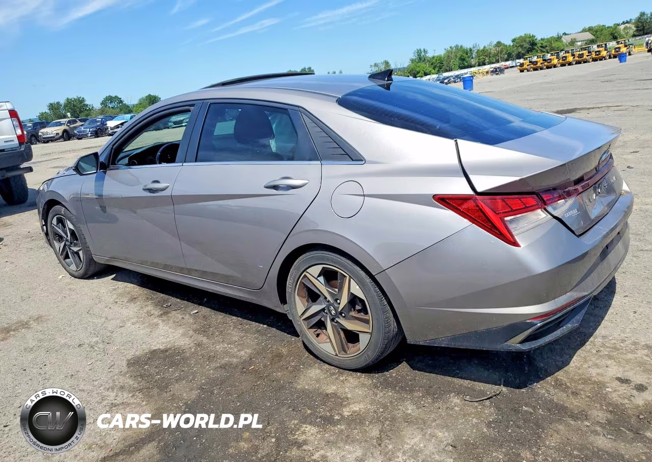 2021 Hyundai Elantra Sel VIN:KMHLN4AG0MU099043 - 2