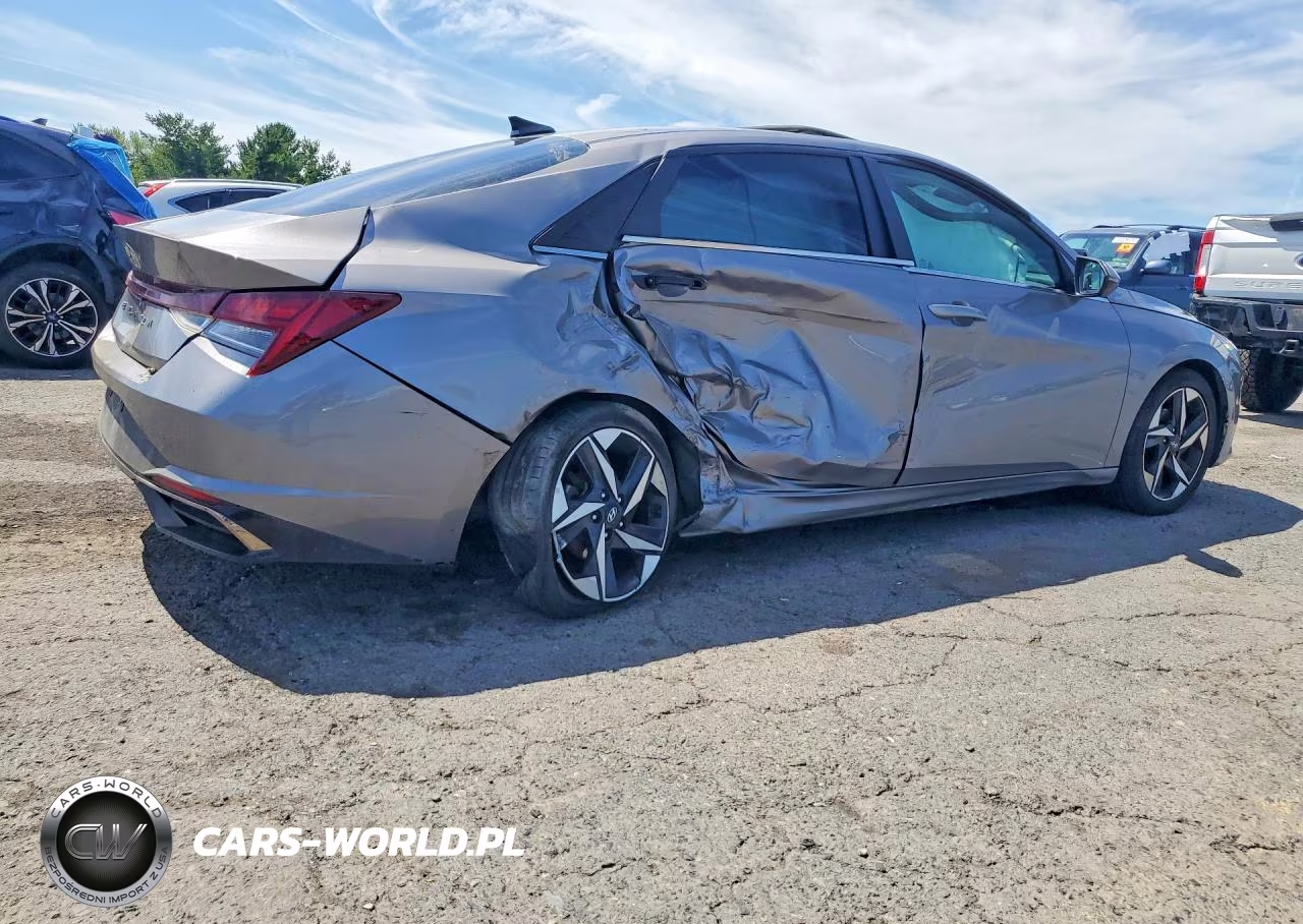 2021 Hyundai Elantra Sel VIN:KMHLN4AG0MU099043 - 3