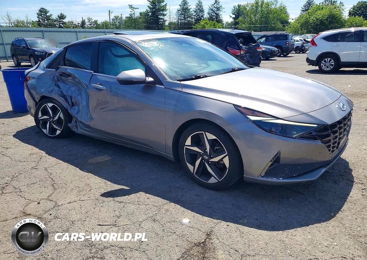 2021 Hyundai Elantra Sel VIN:KMHLN4AG0MU099043 - 4