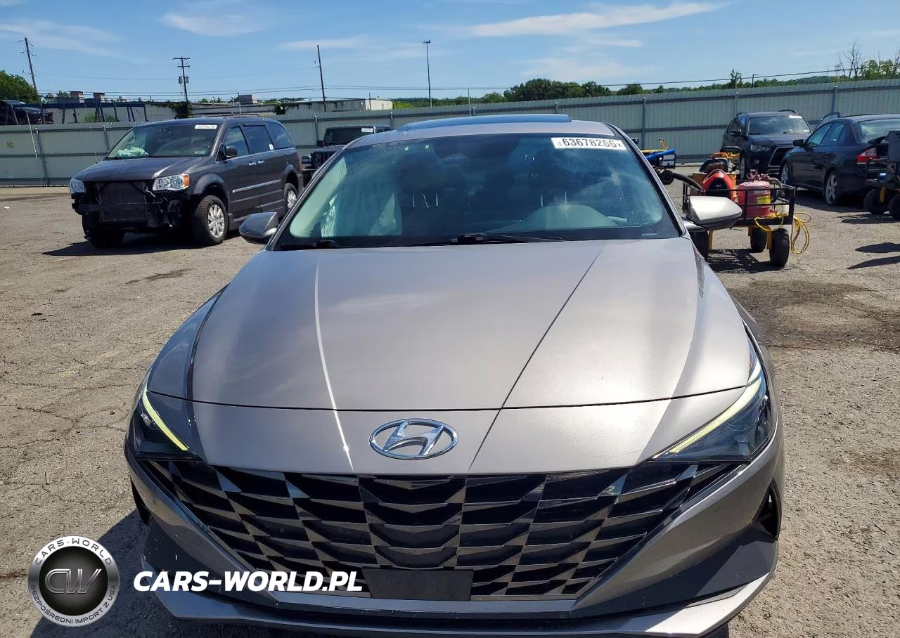 2021 Hyundai Elantra Sel VIN:KMHLN4AG0MU099043 - 5