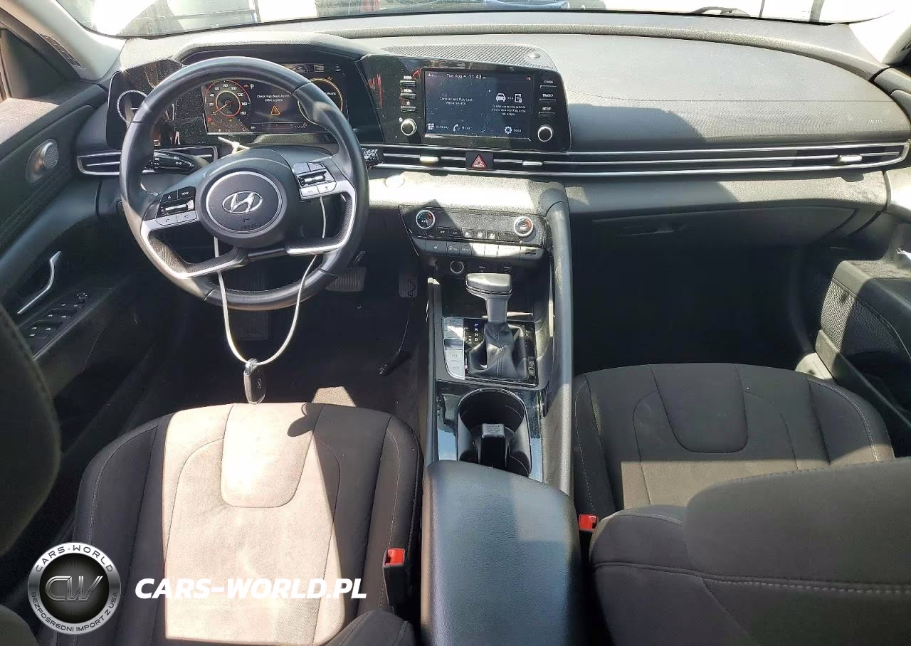 2021 Hyundai Elantra Sel VIN:KMHLN4AG0MU099043 - 8