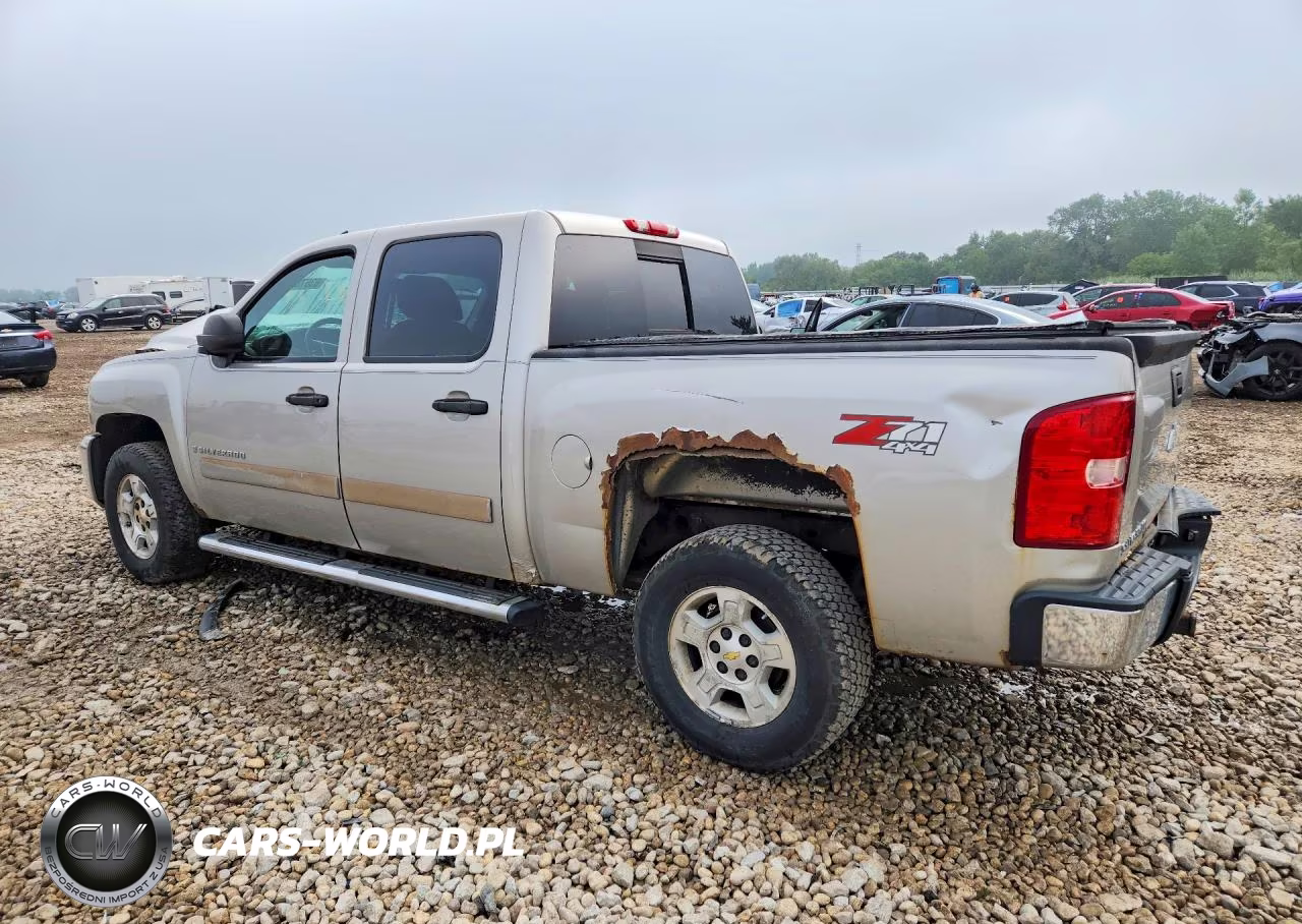 2007 Chevrolet Silverado K1500 Crew Cab VIN:3GCEK13M47G530336 - 2