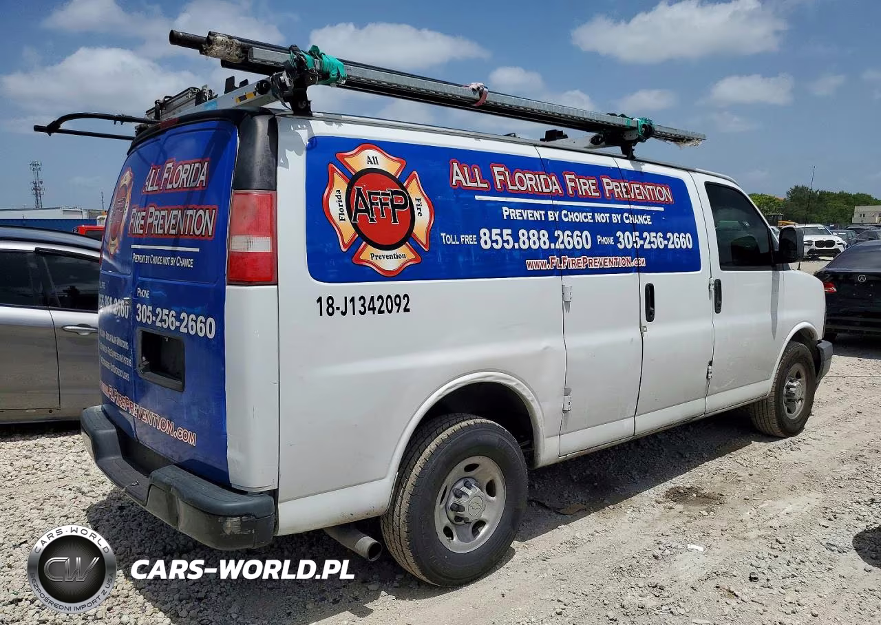 2018 Chevrolet Express G2500 VIN:1GCWGAFG2J1342092 - 3