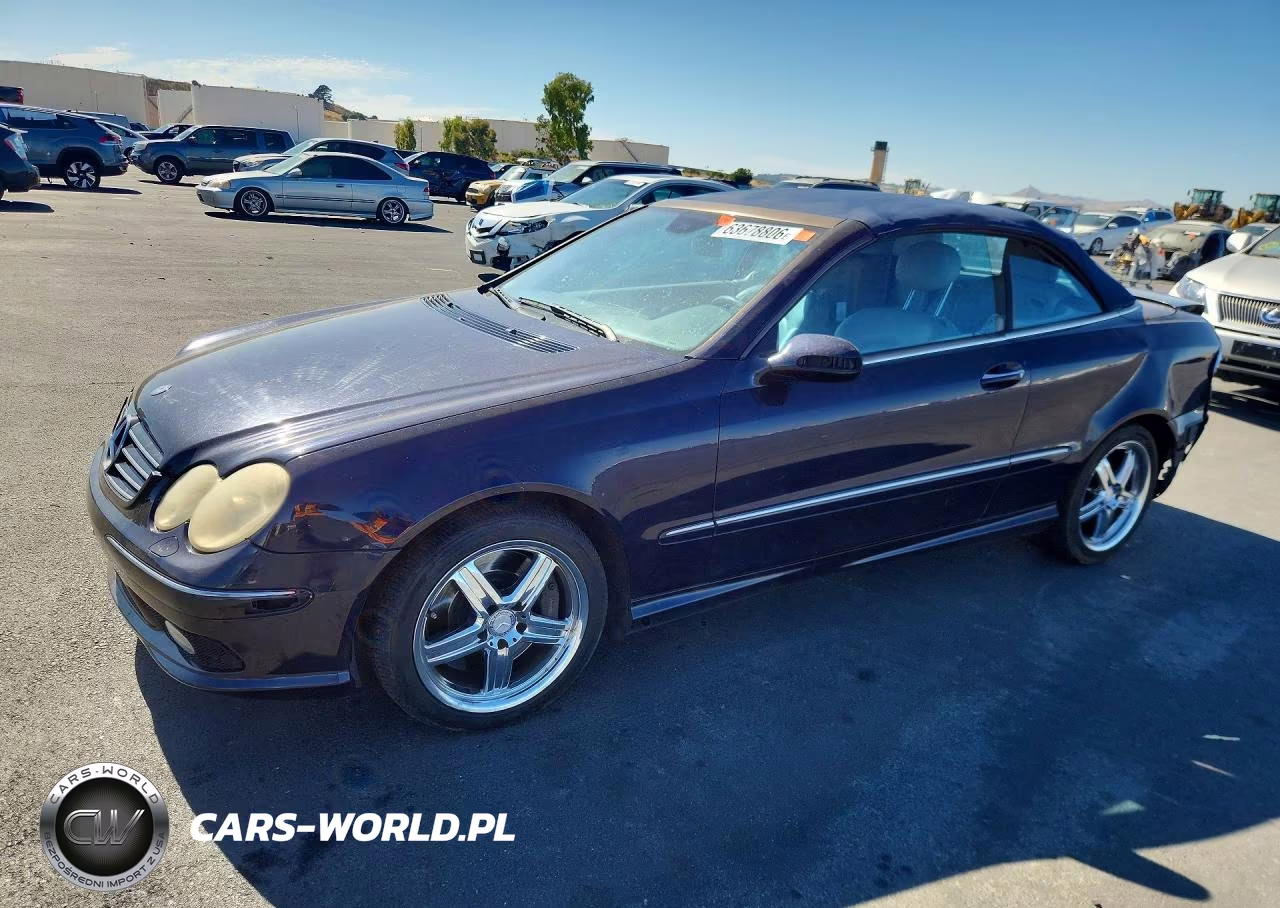 2004 Mercedes-Benz Clk 500 VIN:WDBTK75G64T018558 - 1