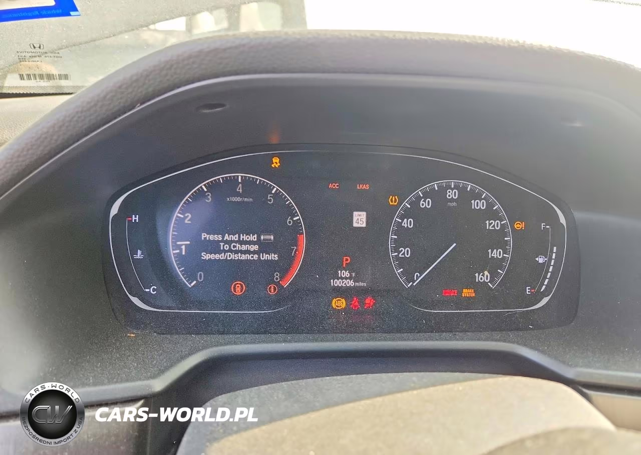 2019 Honda Accord Lx VIN:1HGCV1F16KA062716 - 9
