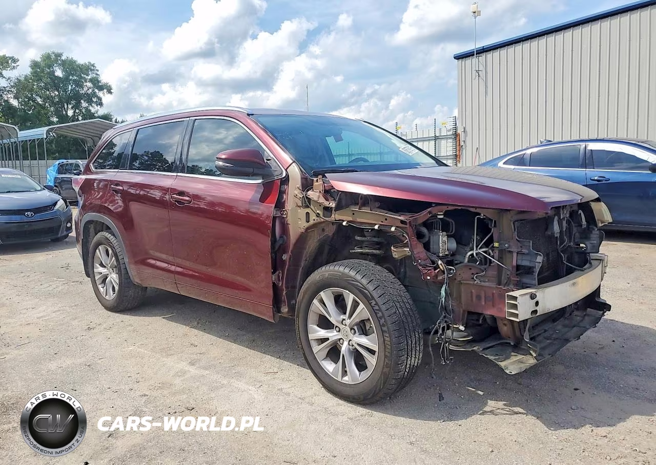 2015 Toyota Highlander Xle VIN:5TDKKRFH0FS080104 - 4