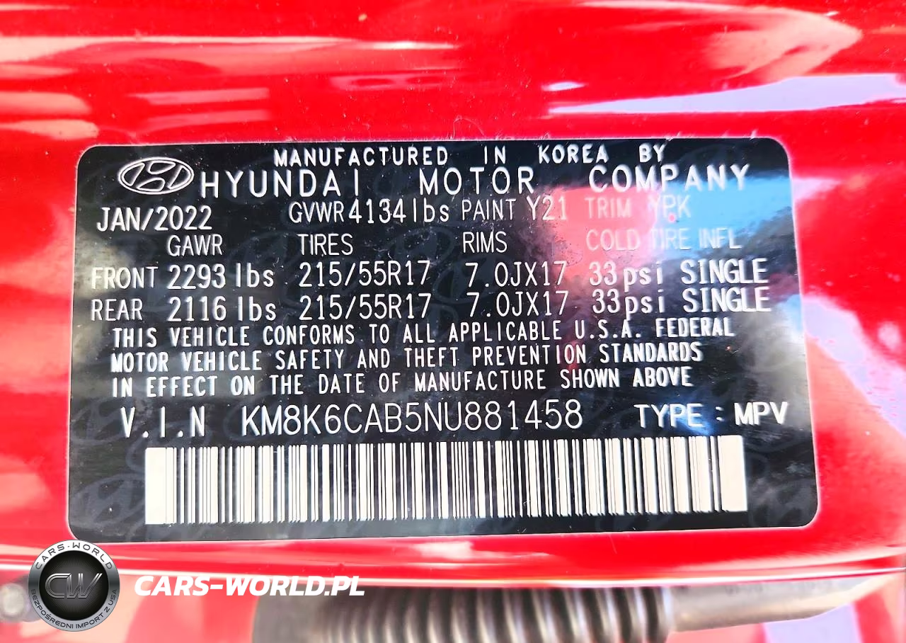 2022 Hyundai Kona Sel VIN:KM8K6CAB5NU881458 - 13